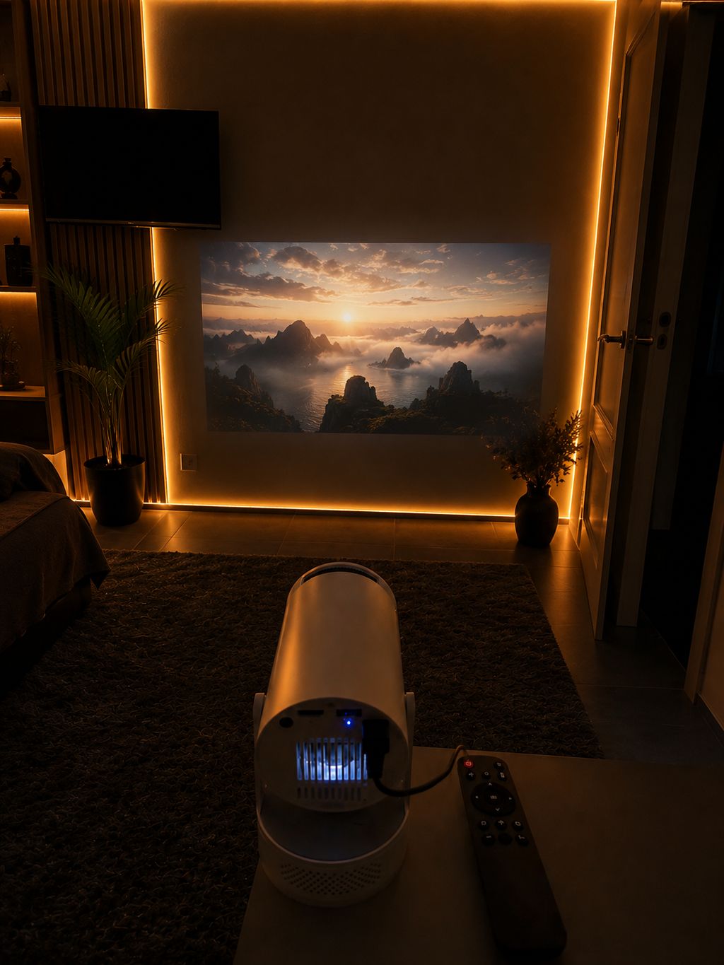 CasaLumo™ Portable Smart Projector