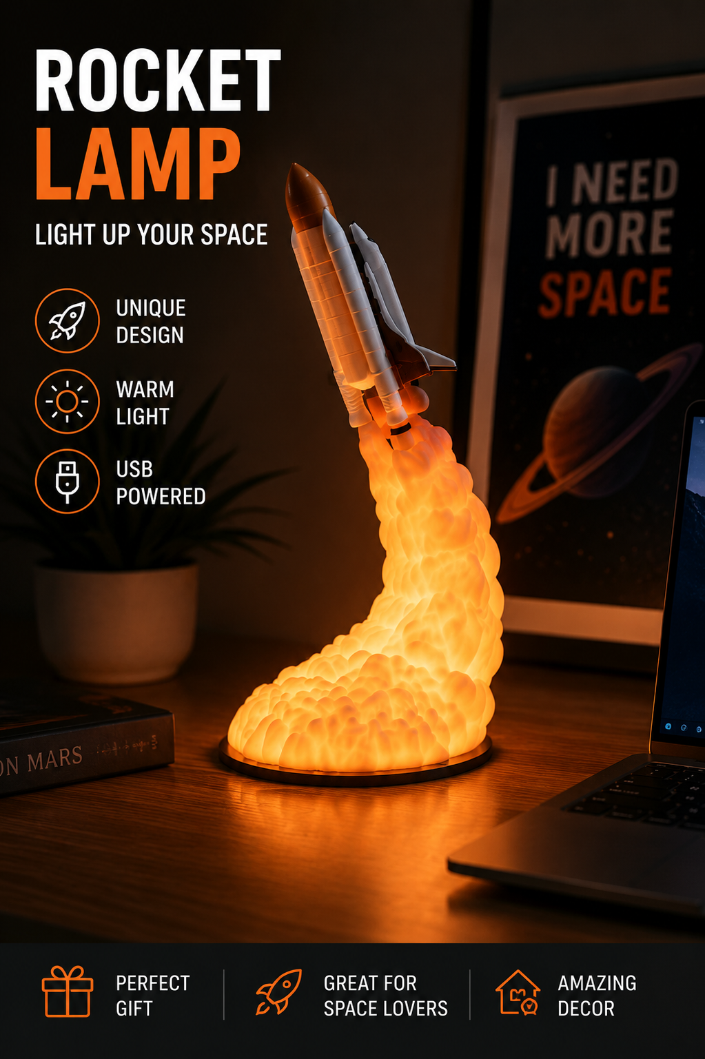 CasaLumo™ LaunchGlow Lamp ⭐⭐⭐⭐⭐
