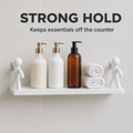 CasaLumo™ ShelfBuddy — No-Drill Wall Organizer