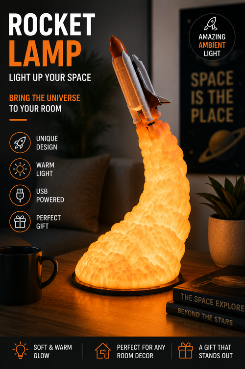 CasaLumo™ LaunchGlow Lamp ⭐⭐⭐⭐⭐