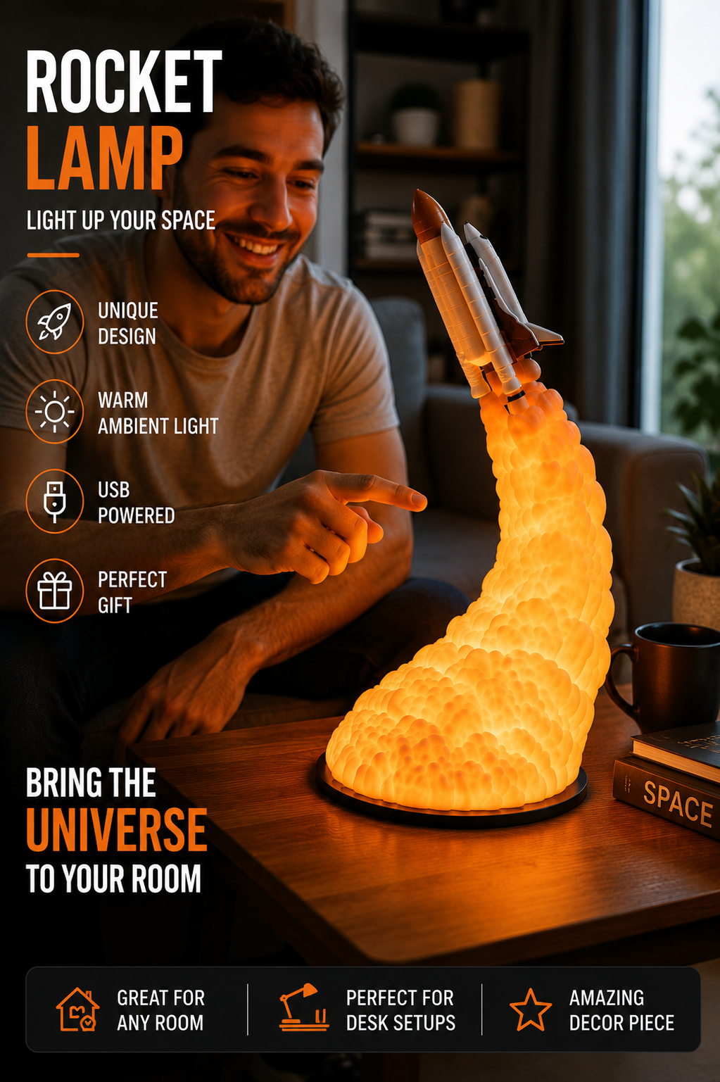 CasaLumo™ LaunchGlow Lamp ⭐⭐⭐⭐⭐